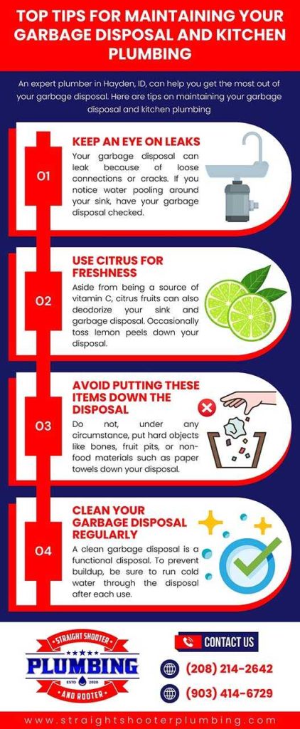 Top tips for maintaining your garbage disposal and kitchen plumbing