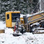 Straight Shooter Plumbing carrying trenchless equipment / trenchless equipment