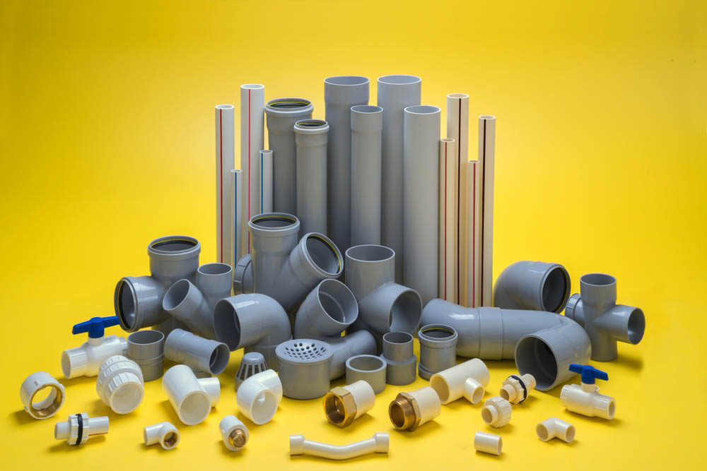 pipes made of different materials