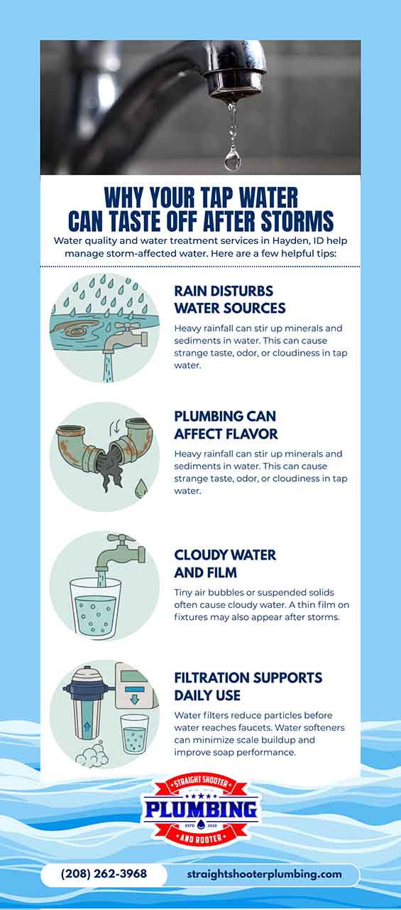 Why Your Tap Water Can Taste Off After Storms